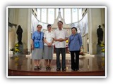 45 met de parochie priester